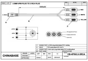 Mic Jack Wiring Diagram 3 5mm 4 Connector Plug Wiring Diagram Wiring Diagram