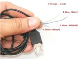 Micro Usb Cable Wiring Diagram 4 Wire Usb Diagram Wiring Diagram Technicals