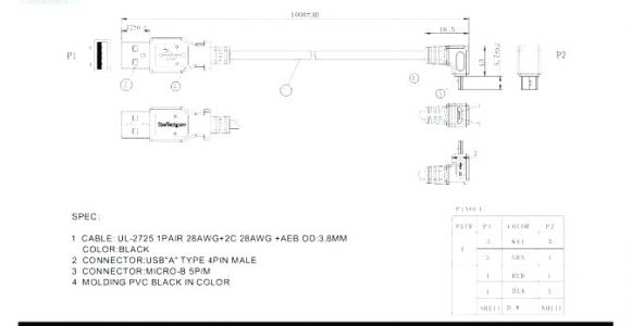Micro Usb Cable Wiring Diagram Usb to Micro Usb Cable Wiring Diagram Moroccanbeauty Co