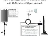 Micro Usb to Hdmi Wiring Diagram 2m Mhl Micro Usb to Hdmi Cable Adapter for android Phones and