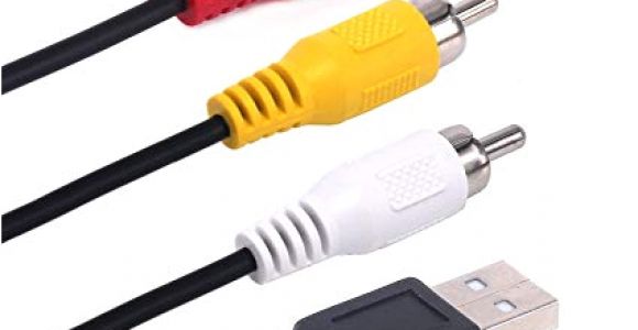 Micro Usb to Rca Wiring Diagram Amazon Com Neortx Usb to Rca Cable 1 5m Usb Male to 3 Rca Male
