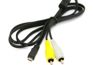 Micro Usb to Rca Wiring Diagram Av 5 Av Micro Usb 5pin to Audio Video Rca Cable Cord for Kodak