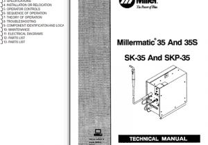 Miller Bluestar 2e Wiring Diagram Miller Air Pak Service Parts Manual April 1994 38 00 Picclick