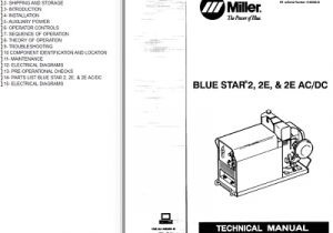 Miller Bluestar 2e Wiring Diagram Miller Air Pak Service Parts Manual April 1994 38 00 Picclick Miller Bluestar 2e Wiring Diagram Miller Air Pak Service Parts Manual April 1994 38 00 Picclick