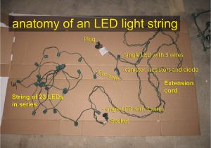 Mini Christmas Light Wiring Diagram Georgesworkshop Fixing Led String Lights