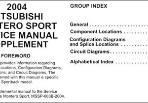 Mitsubishi Shogun Wiring Diagram Schematic 2004 Mitsubishi Wiring Diagram Blog Wiring Diagram