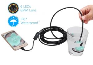 Mobile Camera Wiring Diagram 8mm Usb Endoscope Camera 1 2 3 5m Cable Waterproof Wire Snake Tube