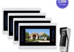 Mobile Camera Wiring Diagram Homefong 10 Inch Tft Lcd Door Phone Video Doorbell System with