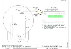 Motor Wiring Diagram Single Phase Baldor Motor Wiring Diagram thermostat Fasco Motor Wiring Diagram