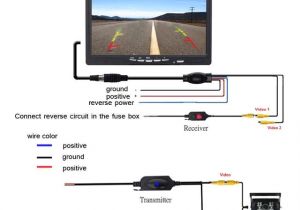 Motorhome Reversing Camera Wiring Diagram Podofo 12v 24v Car Rear View Wireless Backup Camera Kit 7 Tft Lcd