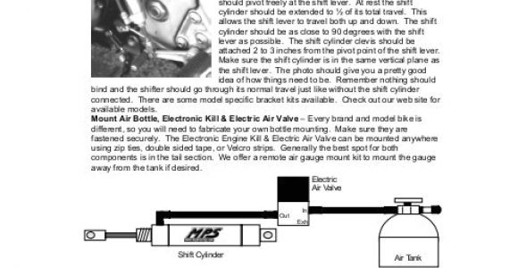 Mps Air Shifter Wiring Diagram Mps Sport Bike Electric Air Shifter Installation Schnitz Racing