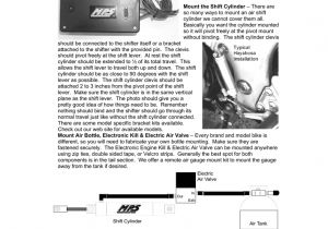 Mps Air Shifter Wiring Diagram Sport Bike Auto Electric Air Shifter Manualzz Com