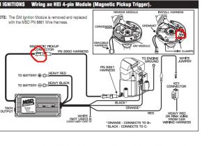 Msd 6al to Hei Wiring Diagram Msd 6al Wire Diagram Wiring Diagram