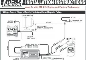 Msd Ignition 6200 Wiring Diagram Msd 6al Wiring Diagram Jeep Wiring Diagram Info