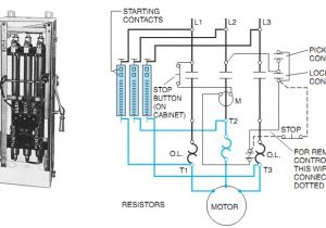 Multi Speed Motor Wiring Diagram Primary Resistor Type Starters Ac Reduced Voltage Starters
