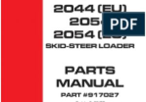 Mustang 2054 Wiring Diagram Manual De Servicio Mustang 2066 2076 2086 Motor Oil Elevator