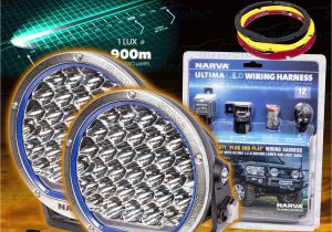 Narva Led Tail Lights Wiring Diagram 2x Narva Pair 9 Inch Led Driving Lights 71740 Ultima L E D