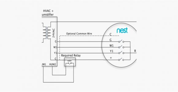 Nest thermostat Wiring Diagram 2 Wire Nest Wiring Diagram 8 Wire Brilliant Nest thermostat Nest