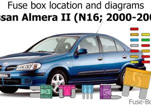 Nissan Almera N16 Wiring Diagram Nissan Almera Fuse Box Layout Wiring Diagram Db