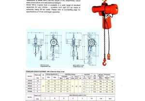 Nitchi Electric Chain Hoist Wiring Diagram Nitchi Heavy Duty Electric Chain Hoist 3 ton Singapore Eezee