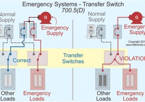 Non Maintained Emergency Lighting Wiring Diagram Emergency Systems and the Nec Electrical Construction