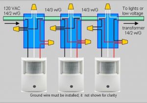 Occupancy Sensor Wiring Diagram 3 Way Need A Diagram Of How to Wire Two Low Voltage Motion Detectors
