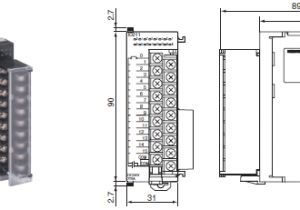 Omron Id211 Wiring Diagram Cj1w Id Ia Cj Series Input Units Dimensions Omron Industrial