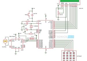 Omron Timer Wiring Diagram Password Based Door Lock System Using 8051 Microcontroller Circuit