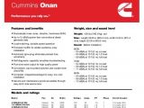 Onan Quiet Diesel 7500 Wiring Diagram Commercial Generator Set Quiet Dieseltm Series Cummins Onan