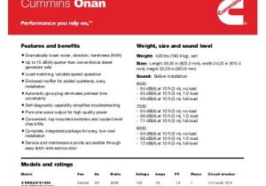 Onan Quiet Diesel 7500 Wiring Diagram Commercial Generator Set Quiet Dieseltm Series Cummins Onan Onan Quiet Diesel 7500 Wiring Diagram Commercial Generator Set Quiet Dieseltm Series Cummins Onan
