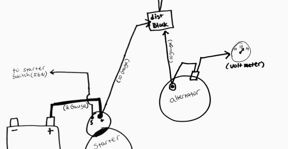 One Wire Alternator Wiring Diagram Chevy Chevy One Wire Alternator Wiring Manual E Book
