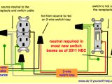 Outlet and Switch Wiring Diagram 2011 Nec Power Outlet 3 Way Half Switched Electrical Wiring Done