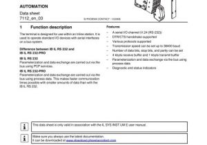 Pac Os 5 Wiring Diagram Data Sheet Db En Ib Il Rs 232 Pro Pac Phoenix Contact Pac Os 5 Wiring Diagram Data Sheet Db En Ib Il Rs 232 Pro Pac Phoenix Contact