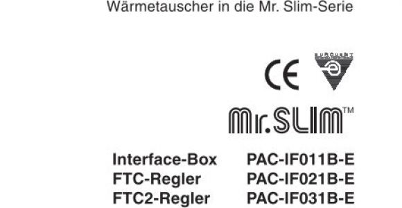 Pac Os 5 Wiring Diagram Planungshandbuch Mitsubishi Pac if011 if031 Klimacorner De