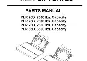 Palfinger Crane Wiring Diagram Interlift Plr Liftgate Parts Manual by the Liftgate Parts Co issuu