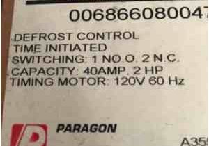 Paragon 8045 00 Wiring Diagram Rn 9068 Paragon Refrigeration Programmable Defrost Timer