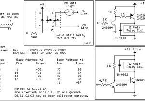 Parallel Port Wiring Diagram Parallel Port Lamp Faders Rf Transmitters