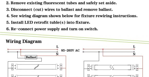 Parmida Led T8 Wiring Diagram T8 4ft Led Tube Light 6000k Cool White 28w 2800lm Clear Cover 4 Foot 48 T12 Led Bulbs Replacement for Garage Warehouse Shops Fluorescent Fixture