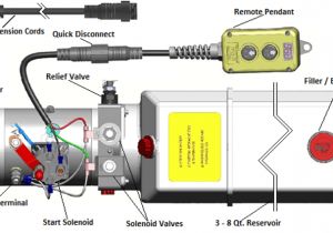 Pendant Wiring Diagram Installation Instructions 12 Vdc Double Acting Kti Hydraulics Inc