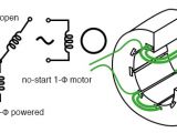 Permanent Split Capacitor Motor Wiring Diagram Single Phase Induction Motors Ac Motors Electronics Textbook