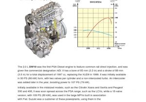 Peugeot Partner Wiring Diagram Pdf Dw10bted4 Rhr 2 0 Hdi Engine Wiring Diagram Propulsion Systems
