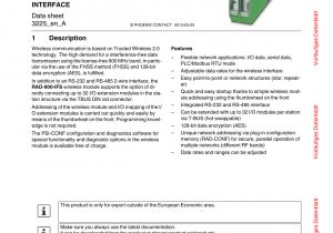 Phoenix Contact Relay Wiring Diagram Phoenix Contact Shr 900 Data Transceiver Module User Manual