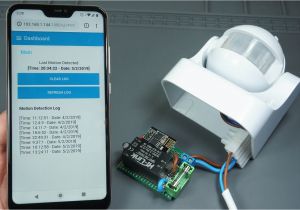 Photo Eye Sensor Wiring Diagram Hack A Pir Motion Sensor with An Esp8266 Arduino Sensoren