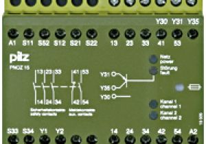 Pilz Pnoz X1 Wiring Diagram Sicherheitsrelais Pnoz X Not Aus Schutztur Lichtgitter