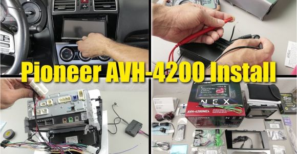 Pioneer Avh W4400nex Wiring Diagram 2017 Wrx Limited Stereo Upgrade Pioneer Avh 4200 Nex Installation