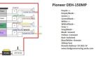 Pioneer Deh 150mp Wiring Diagram Pioneer Deh 150mp Wiring Diagram Like Panoramabypatysesma Com