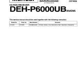 Pioneer Deh P6000ub Wiring Diagram Pioneer Deh P6000ub Service Manual Download Schematics Eeprom