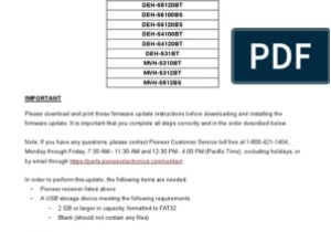 Pioneer Deh S6100bs Wiring Diagram Firmware Update Instructions 2019 Deh Mvh Fw Ver 8 17 Pioneer Deh S6100bs Wiring Diagram Firmware Update Instructions 2019 Deh Mvh Fw Ver 8 17