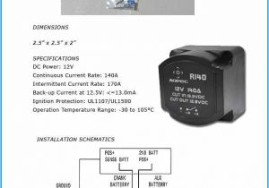 Piranha Dual Battery isolator Wiring Diagram 12 Volt Dual Battery Wiring Diagram Brandforesight Co