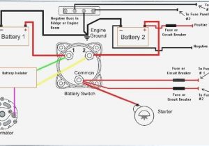 Piranha Dual Battery isolator Wiring Diagram Boat Dual Battery Wiring Diagram Battery isolator Installation